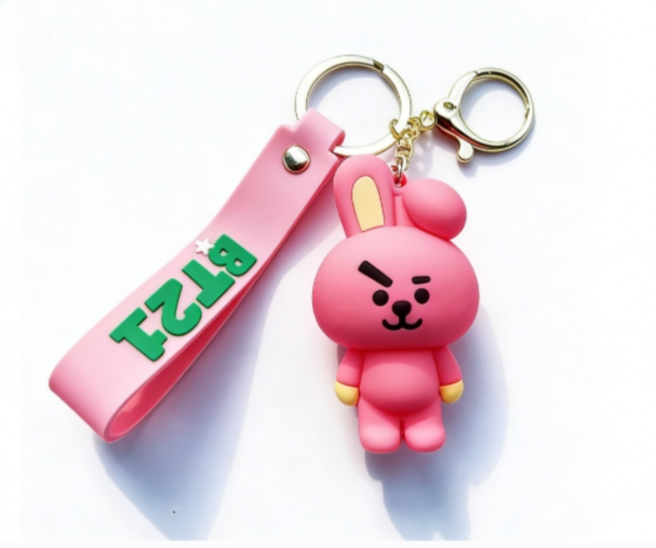 Vinyl Figure Blank - Nuevo Llavero BT21 Koya RJ Shooky