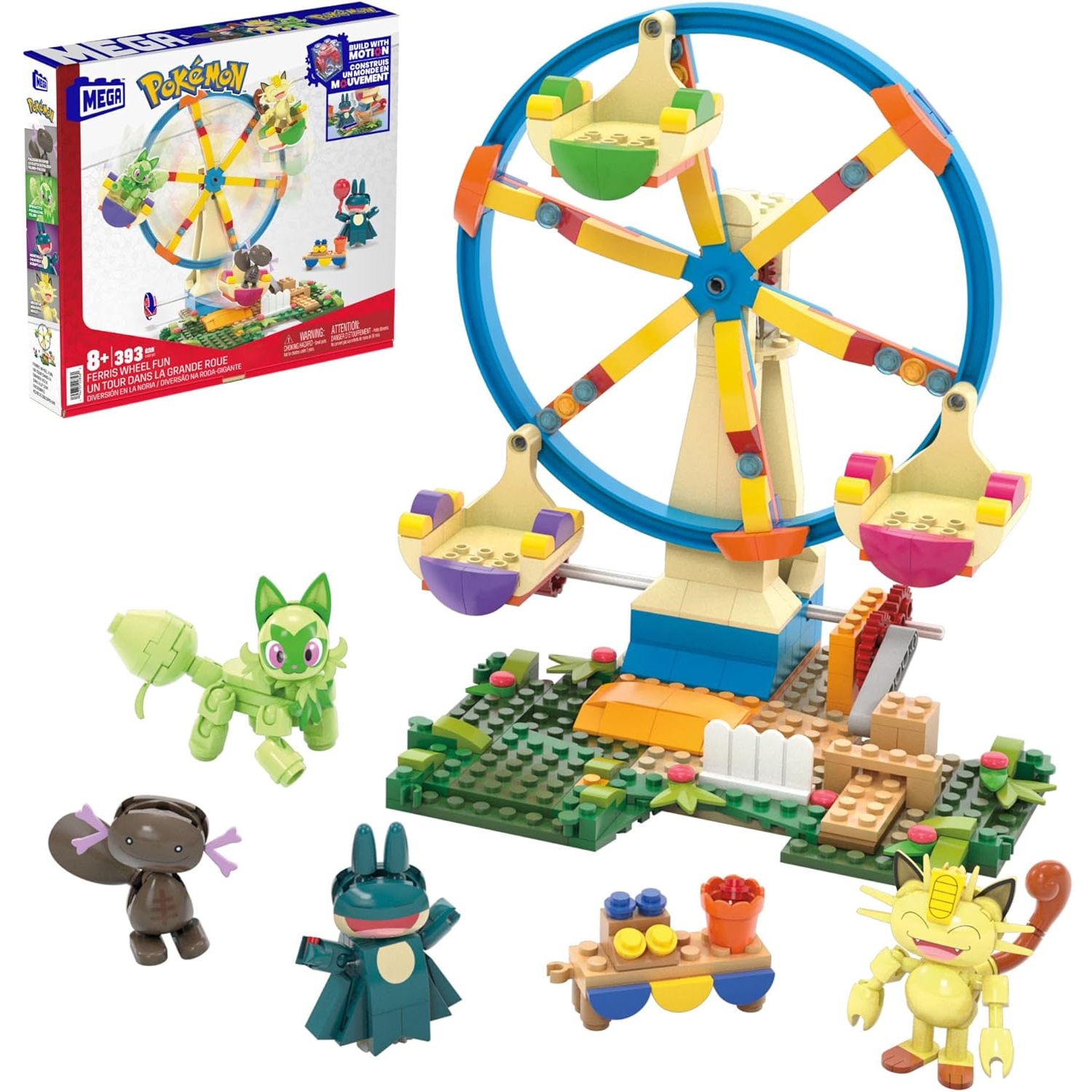 Lego Set Technic - MEGA Pokémon Diversión en la Rueda