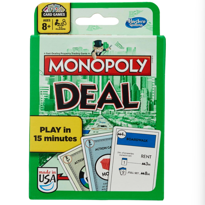 Juego de Cartas Monopoly Deal  - Hasbro Game Monopoly reseña y precio
