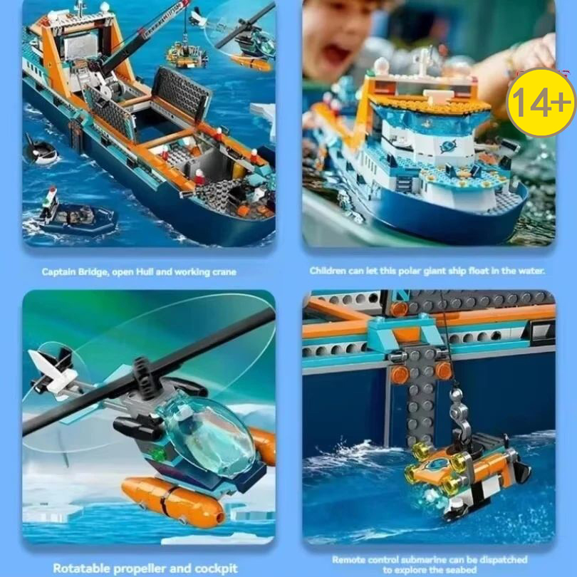 Superpopular: Barco de Explora - Lego Set City reseña y precio
