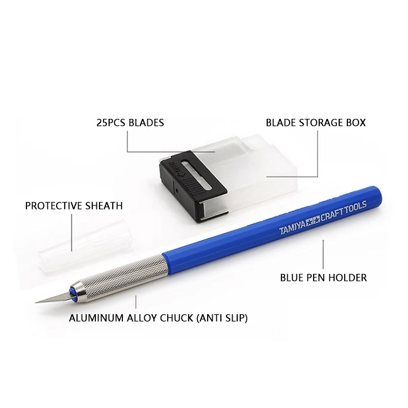 TAMIYA-cuchillo modelo 69943 ( - Tamiya Model Paint Set reseña y precio