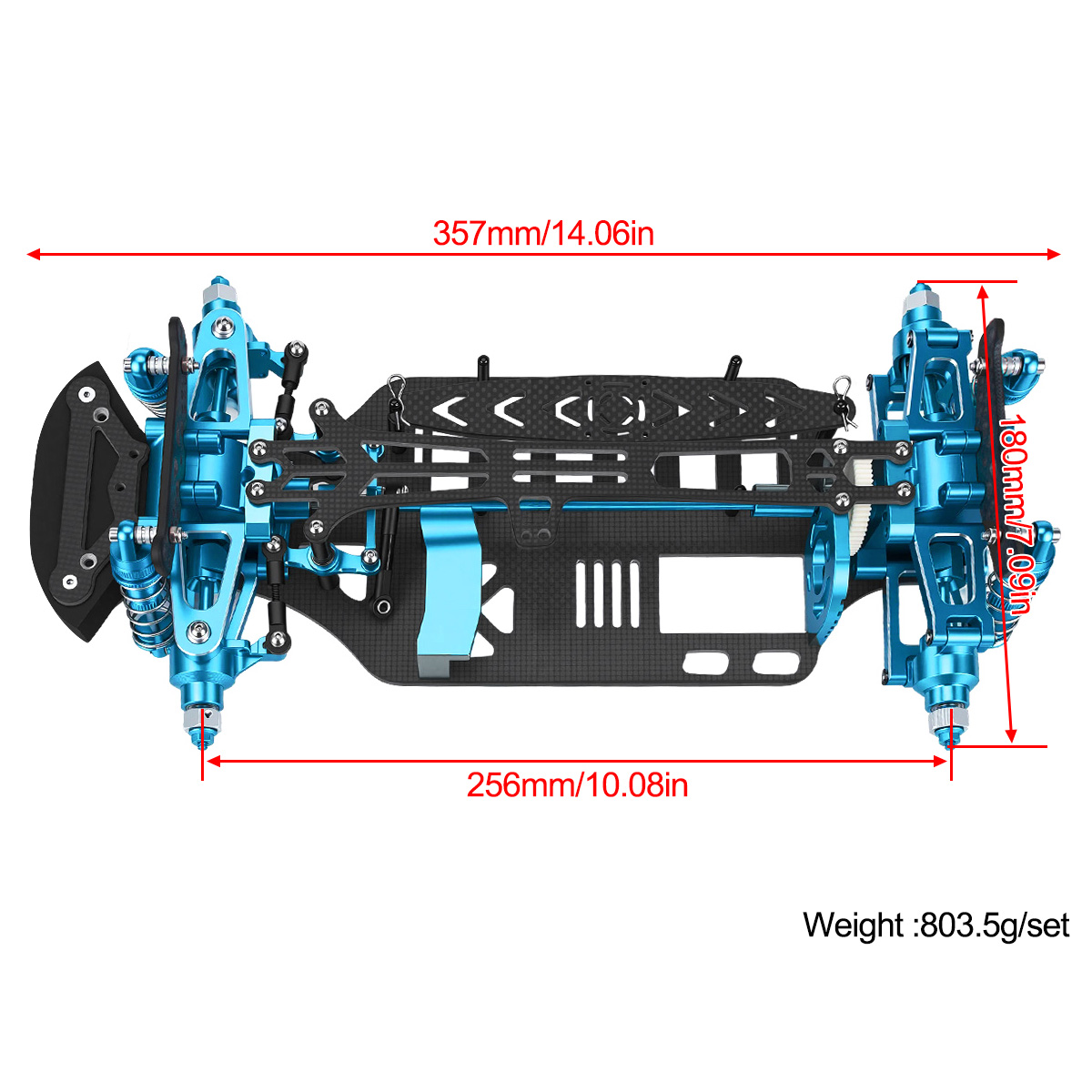 Kit de Chasis de Aluminio y Fi - Tamiya Model Rc Car reseña y precio