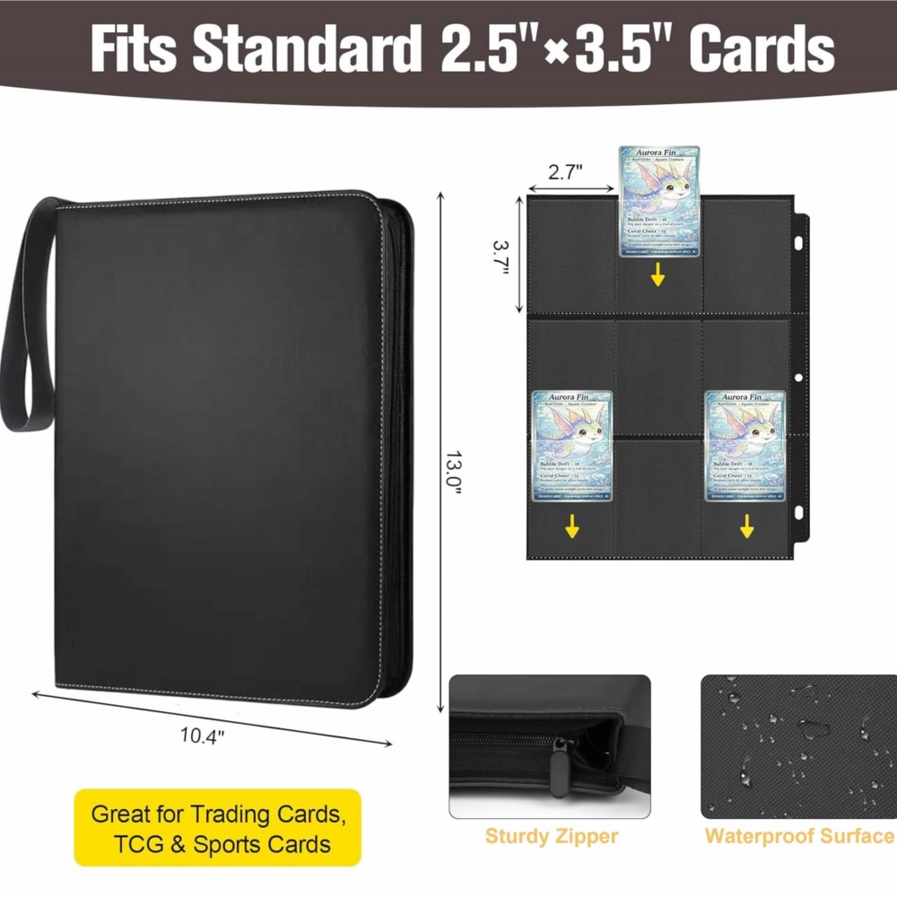 Álbum para Tarjetas con 900 Bo - Pokemon Binder Card reseña y precio